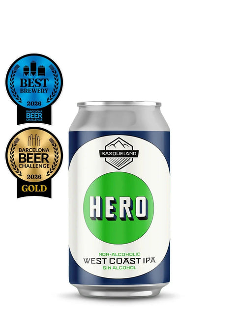 Bière Hero West Coast IPA Basqueland 0,5%